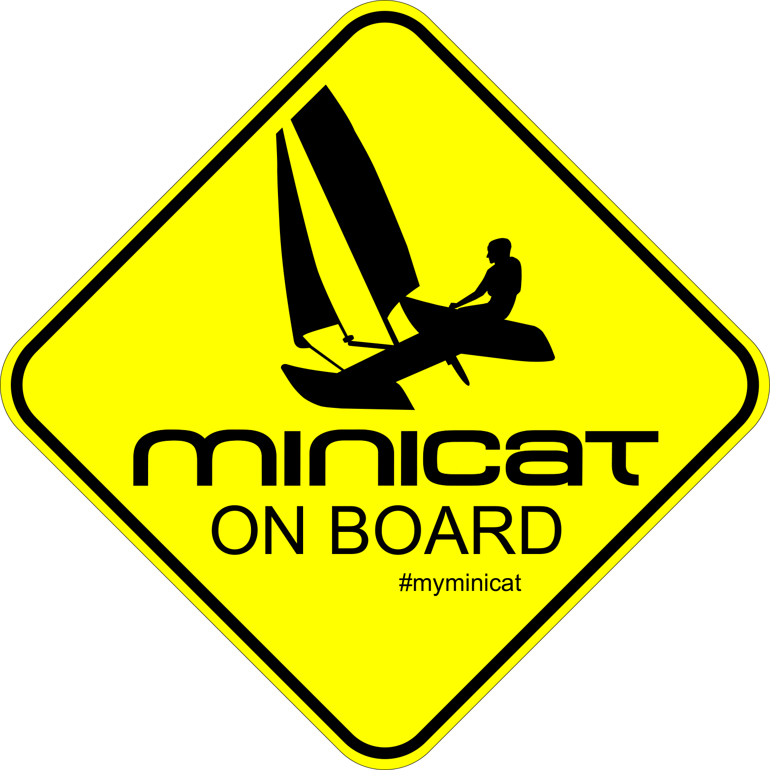 ON BOARD sticker